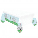 Tablecloth Princess & Knight plastic 120 x 180