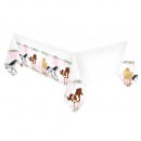 Tablecloth Beautiful Horses plastic 120 x 180 cm