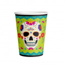 8 paper cups Day Of The Dead 2021 paper 250 ml