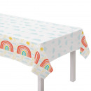 Tablecloth Retro Rainbow paper 120 x 180 cm