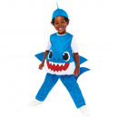 Baby Shark Blue Baby Costume - Daddy Age 1-2 Years