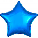 Standard Metallic Blue Foil Balloon Star C16 pack