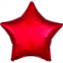 Standard Metallic Red Foil Balloon Star C16 pack