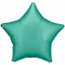 Estrella de globo de papel de aluminio verde jade 