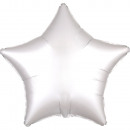 Standard Silk Luster White Foil Balloon Star C16 v