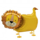 Walking Balloon Lion foil balloon W24 packed 59