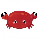 Standard Shape Ocean Buddies Crab Foil Balloon C50