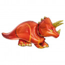 Large Shape Dinosaur Triceratops foil balloon H40