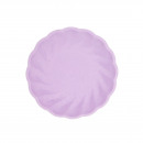 6 plate round Vert Decor, 18.8cm, purple