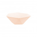 6 bowls hexagonal Vert Decor, 15.8x13.7cm, apr