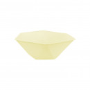 6 bowls hexagonal Vert Decor, 15.8x13.7cm, gel