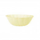 6 round bowls Vert Decor, 14.8cm, yellow