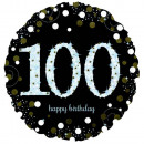 Standard Holographic Sparkling Birthday 100 foils