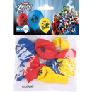 6 latex balloons Avengers 22.8 cm