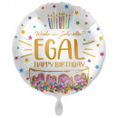 Standard Birthday Cake foil balloon PL40 packed