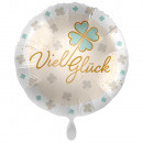 default Good Luck shamrock foil balloon PL40 verp