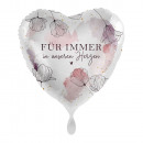 Standard Forever in our Hearts Foil Balloon PL40 v