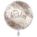 Standard Natural Colour Birthday Foil Balloon PL40