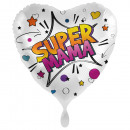Standard Super Mom foil balloon PL40 packed 43cm