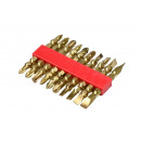 Bit készlet 10 db dupla arany