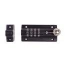 Door latch 5''/120 mm with combination lock