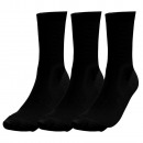 set of 3 men's socks, black