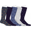 set of 5 men's socks, jalopy, v los, soft