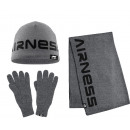 men's hat, scarf / gloves gray