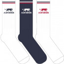 set of 3 children's socks, colored panther