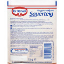 Dr.Oetker rye wholegrain sourdough 15g bag