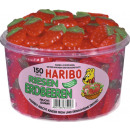 Haribo giant strawberries fruit gum 150 st can