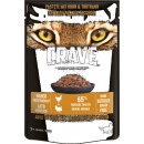 crave pouch pate chicken + trut.85g