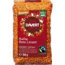 dav. Demeter organic red lentils 300g bag