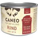 petcura caneo beef + wild 200g can