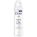 Dove spray original 0% t can