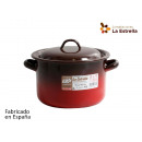 straight pot with lid 18cm 2,85l fire
