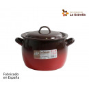Domed pot with lid 18cm 4l fire