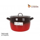 Domed pot with lid 26cm 10l fire