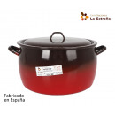 Domed pot with lid 32cm 16l fire