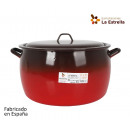 Domed pot with lid 34cm 20l fire