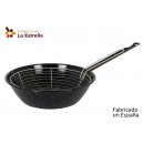 deep frying pan with basket 28cm marbled