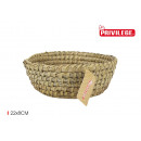 conical round wicker basket 22x8cm korne