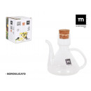 borosilicate oil can with cap 125ccm bell