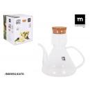 Borosilicate oil can with cap 500ccbell