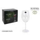 set of 6 bohemian wine glass 450ccm Clara