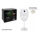 set of 6 bohemian wine glass 580ccm Clara