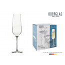 set of 6 oberglas champagne glasses 22cl sensati