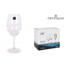 set of 6 bohemia crystal wine glass 350ccm lar