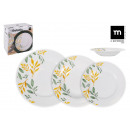 round tableware 12 pieces bologna md