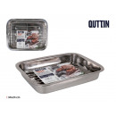 rectangular rectangular tray with grill 33x24 priv